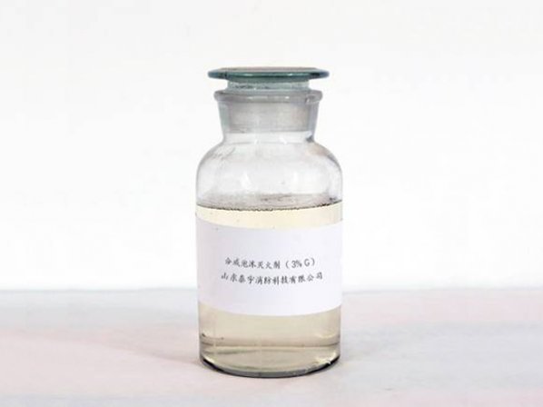 High-frequency foam fire extinguishing agent